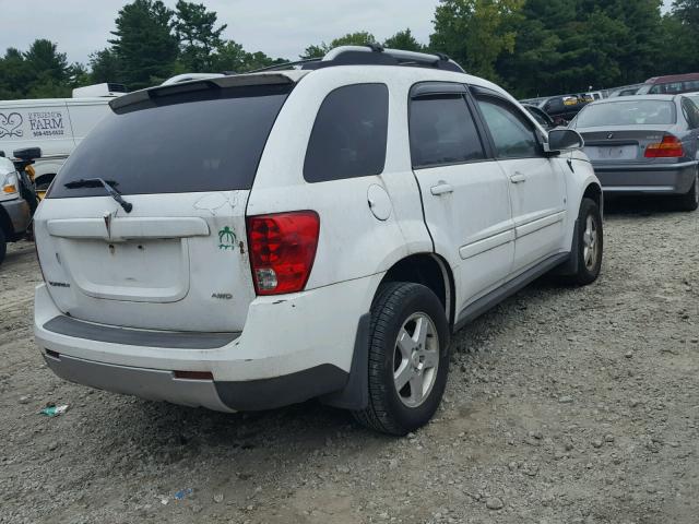 2CKDL73F866029191 - 2006 PONTIAC TORRENT WHITE photo 4