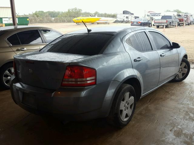 1B3CC4FB8AN205091 - 2010 DODGE AVENGER SX BLUE photo 4