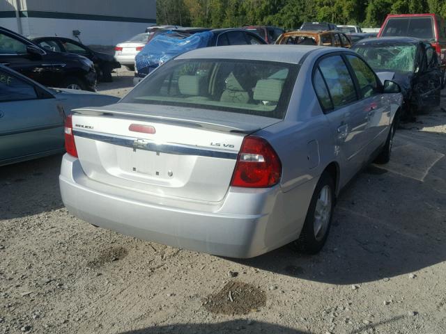 1G1ZT52895F308201 - 2005 CHEVROLET MALIBU LS SILVER photo 4