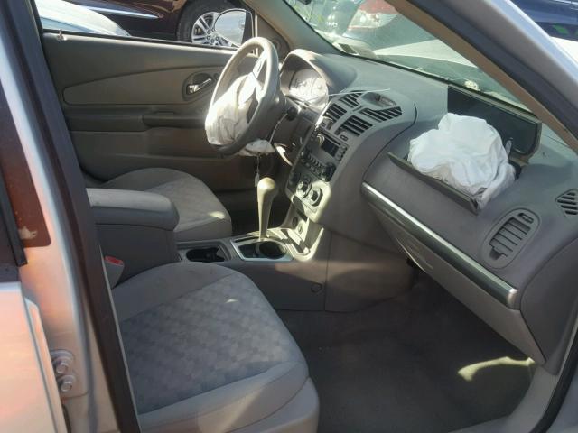 1G1ZT52895F308201 - 2005 CHEVROLET MALIBU LS SILVER photo 5