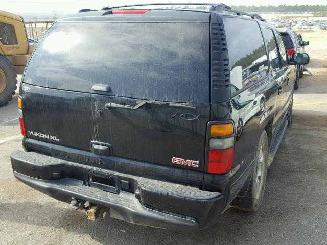 1GKFK66U76J131273 - 2006 GMC YUKON XL D BLACK photo 4