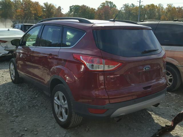 1FMCU0G93FUC90219 - 2015 FORD ESCAPE SE RED photo 3