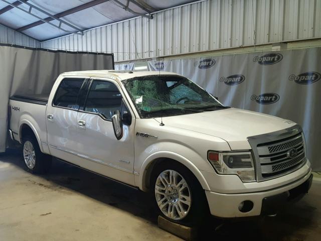 1FTFW1ET7DFC53305 - 2013 FORD F150 SUPER WHITE photo 1