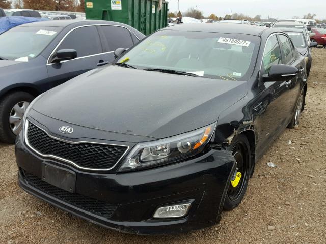 5XXGM4A73FG483478 - 2015 KIA OPTIMA LX BLACK photo 2