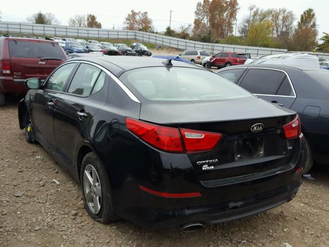 5XXGM4A73FG483478 - 2015 KIA OPTIMA LX BLACK photo 3