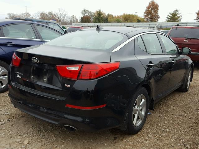 5XXGM4A73FG483478 - 2015 KIA OPTIMA LX BLACK photo 4