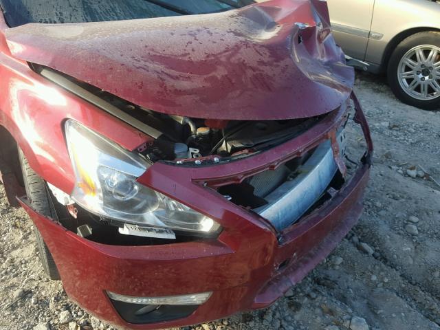 1N4AL3AP1FC209544 - 2015 NISSAN ALTIMA RED photo 9