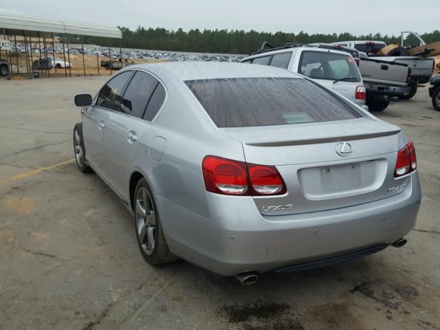 JTHBN96S565005146 - 2006 LEXUS GS GENERAT SILVER photo 3