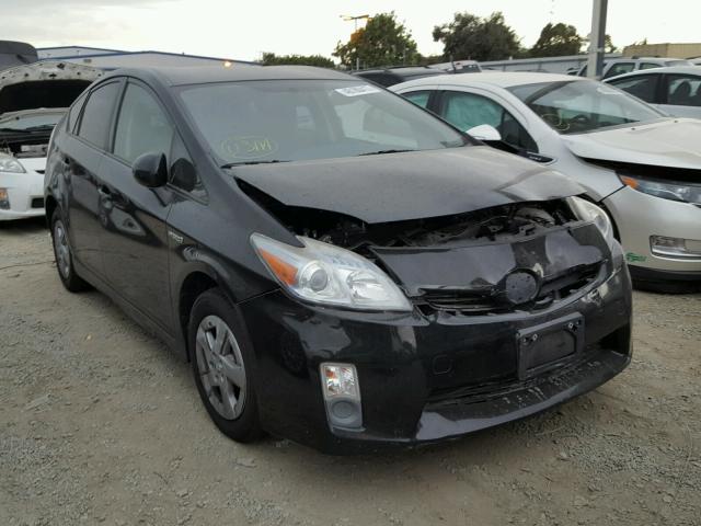 JTDKN3DU4B1409642 - 2011 TOYOTA PRIUS BLACK photo 1