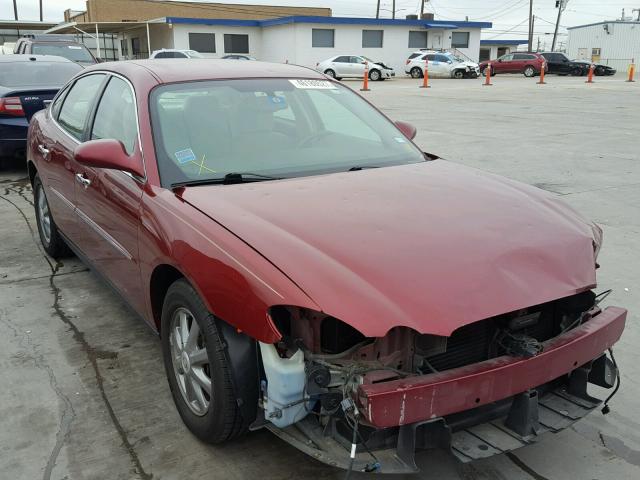 2G4WC582491204902 - 2009 BUICK LACROSSE RED photo 1