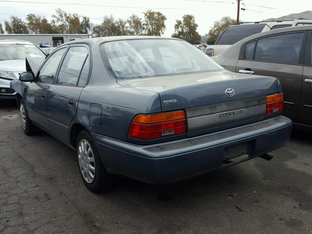 JT2AE04B0R0073375 - 1994 TOYOTA COROLLA BLUE photo 3