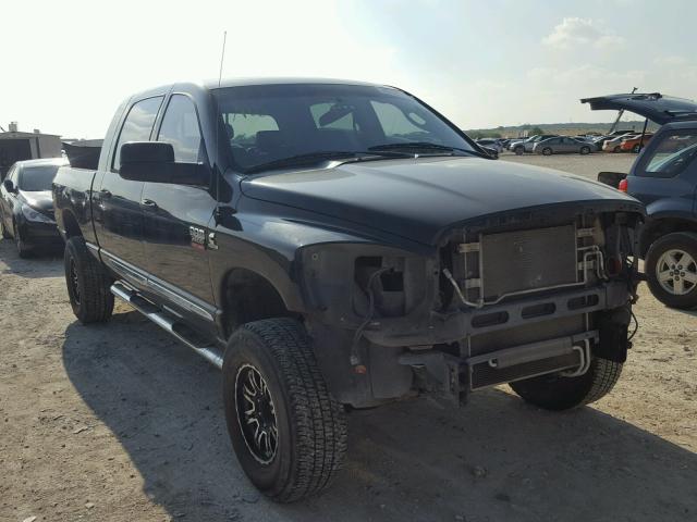 3D7KS29A08G219113 - 2008 DODGE RAM 2500 BLACK photo 1