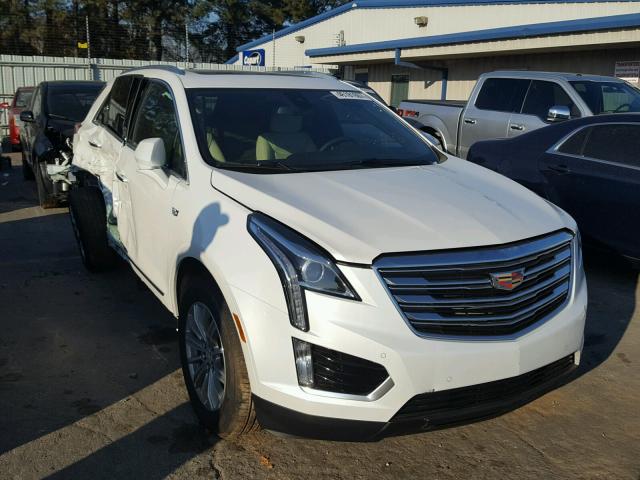 1GYKNBRS7HZ200398 - 2017 CADILLAC XT5 LUXURY WHITE photo 1