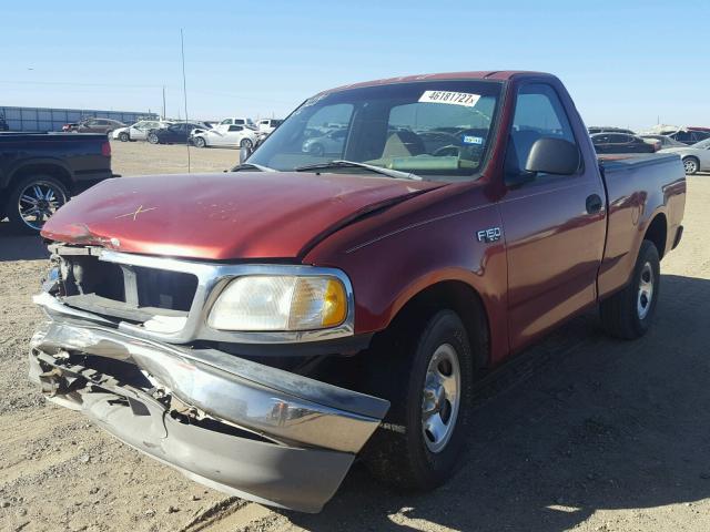 1FTZF1729XKA29689 - 1999 FORD F150 RED photo 2