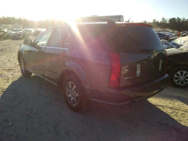 1GYEE637880205140 - 2008 CADILLAC SRX GRAY photo 3