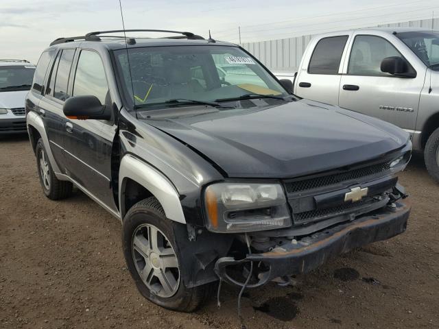 1GNDT13SX52228117 - 2005 CHEVROLET TRAILBLAZE BLACK photo 1