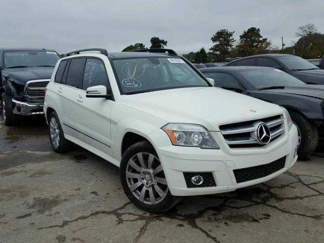 WDCGG5GB5CF790695 - 2012 MERCEDES-BENZ GLK WHITE photo 1