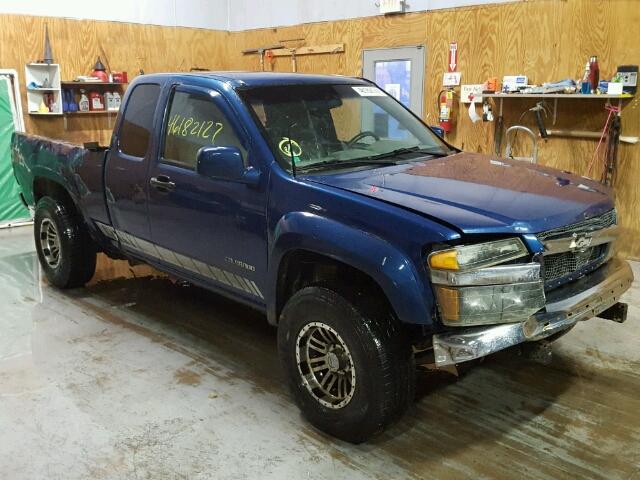 1GCDT196858188071 - 2005 CHEVROLET COLORADO BLUE photo 1