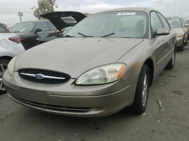 1FAFP53U53G180188 - 2003 FORD TAURUS SE BEIGE photo 2