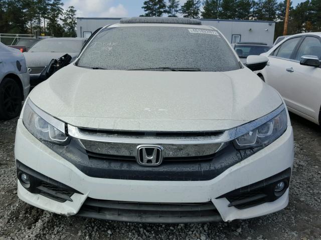 19XFC1F72HE009877 - 2017 HONDA CIVIC EXL WHITE photo 9