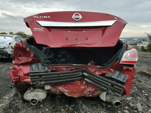 1N4AL3AP7FC262653 - 2015 NISSAN ALTIMA 2.5 RED photo 9