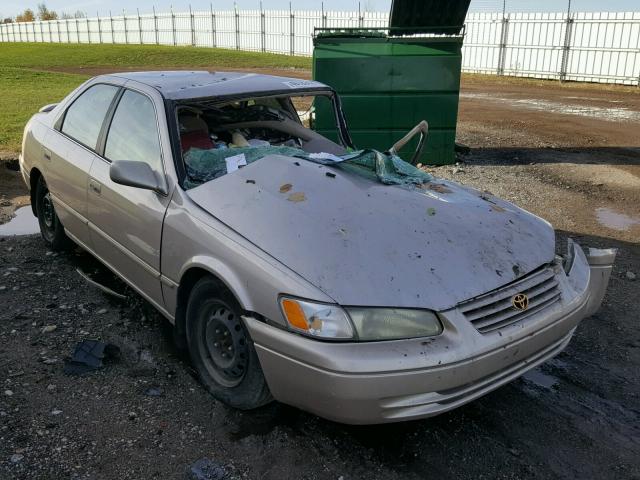 4T1BG22K7VU761487 - 1997 TOYOTA CAMRY TAN photo 1