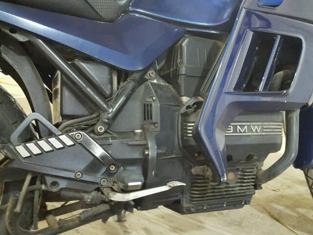 WB1057306L6199267 - 1990 BMW K75 RT BLUE photo 7