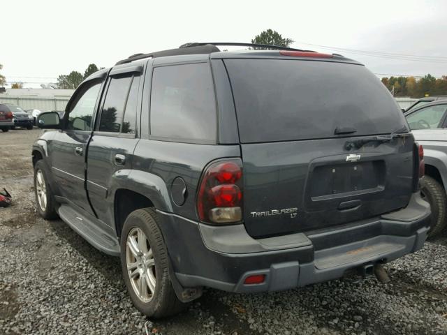 1GNDT13S552151379 - 2005 CHEVROLET TRAILBLAZE GRAY photo 3