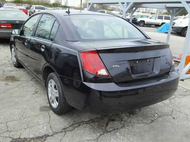 1G8AJ55F16Z109593 - 2006 SATURN ION LEVEL BLACK photo 3