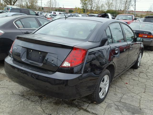 1G8AJ55F16Z109593 - 2006 SATURN ION LEVEL BLACK photo 4