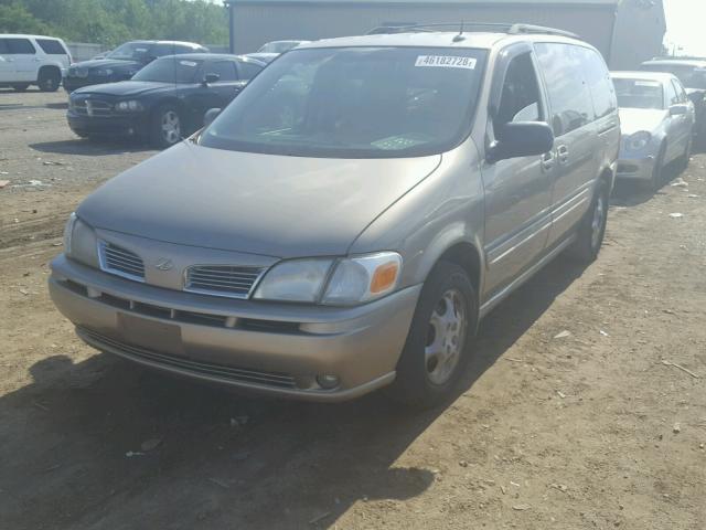 1GHDX03E43D180417 - 2003 OLDSMOBILE SILHOUETTE TAN photo 2