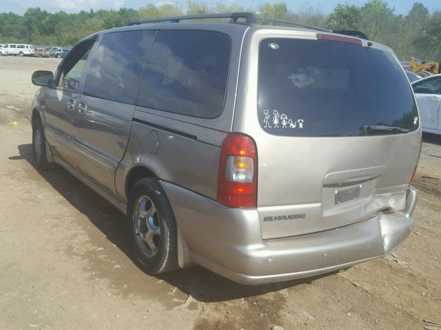 1GHDX03E43D180417 - 2003 OLDSMOBILE SILHOUETTE TAN photo 3