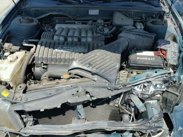 6MMAP67P61T003075 - 2001 MITSUBISHI DIAMANTE L GREEN photo 7