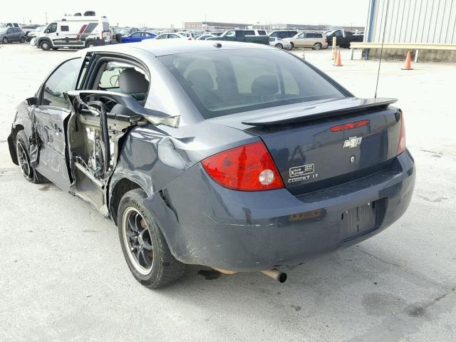 1G1AL58F887345502 - 2008 CHEVROLET COBALT LT GRAY photo 3