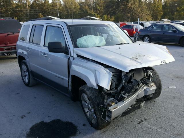 1C4NJPFA8DD260320 - 2013 JEEP PATRIOT LA SILVER photo 1