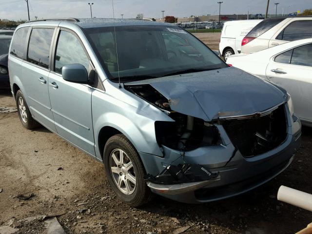 2A8HR54P88R652498 - 2008 CHRYSLER TOWN & COU GREEN photo 1