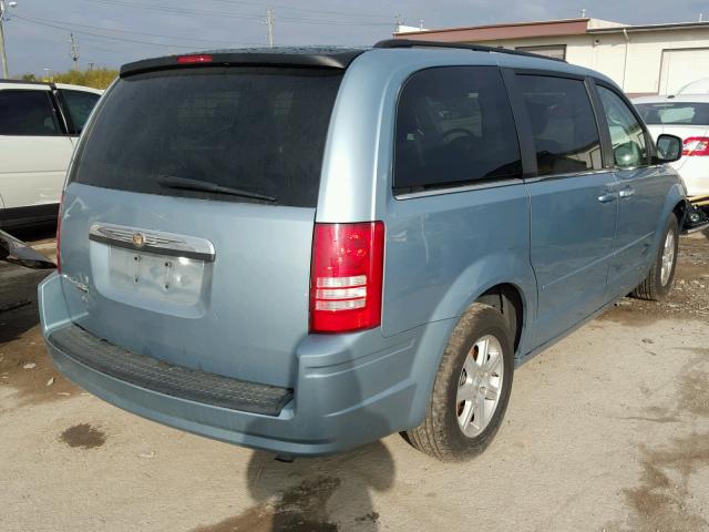 2A8HR54P88R652498 - 2008 CHRYSLER TOWN & COU GREEN photo 4