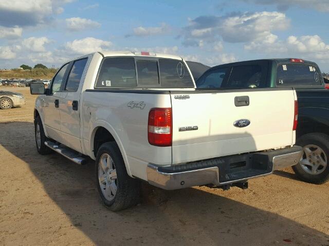 1FTPW14V87FB48915 - 2007 FORD F150 SUPER WHITE photo 3