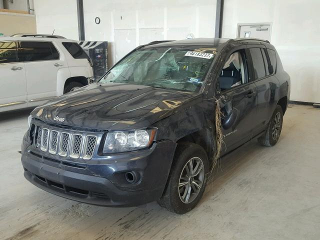 1C4NJCEB4ED830558 - 2014 JEEP COMPASS LA CHARCOAL photo 2