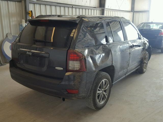 1C4NJCEB4ED830558 - 2014 JEEP COMPASS LA CHARCOAL photo 4