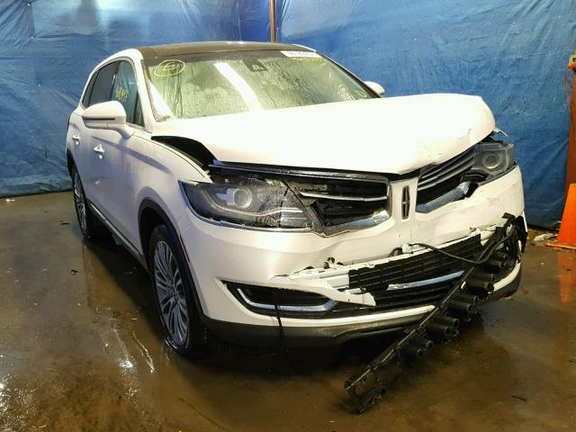 2LMPJ8LR1HBL30700 - 2017 LINCOLN MKX RESERV WHITE photo 1