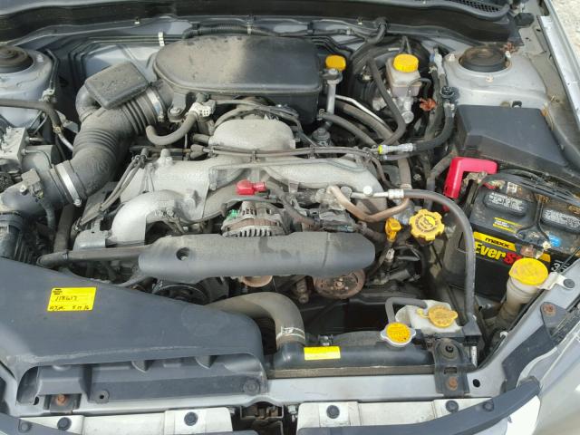 JF1GE61678G503085 - 2008 SUBARU IMPREZA SILVER photo 7