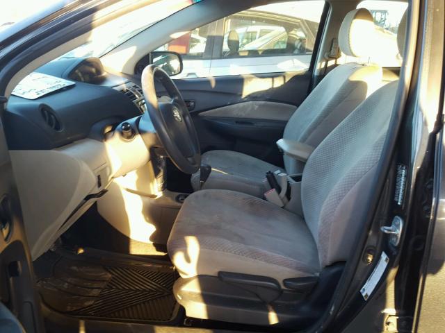 JTDBT923281280795 - 2008 TOYOTA YARIS GRAY photo 5