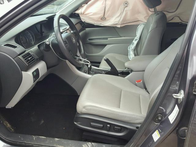 1HGCR2F8XEA074525 - 2014 HONDA ACCORD EXL GRAY photo 5