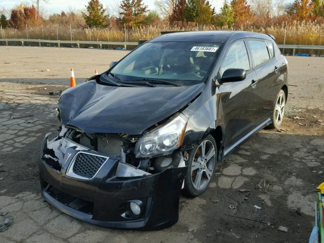 5Y2SR670X9Z449878 - 2009 PONTIAC VIBE GT BLACK photo 2