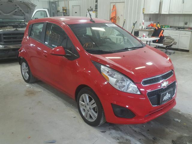 KL8CD6S95DC507411 - 2013 CHEVROLET SPARK 1LT Красный фото 1