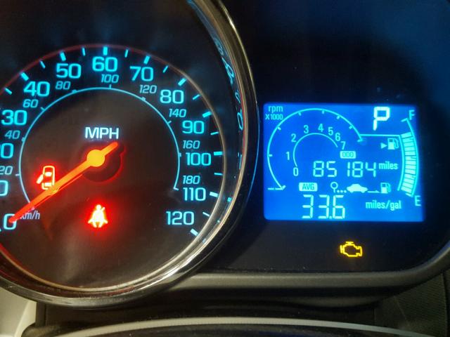 KL8CD6S95DC507411 - 2013 CHEVROLET SPARK 1LT Красный фото 8