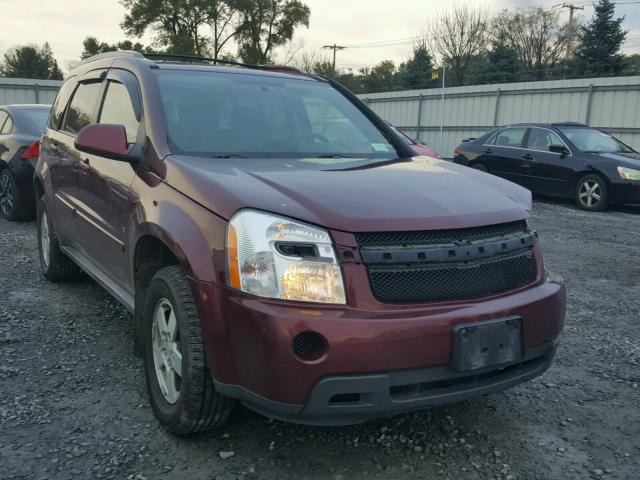 2CNDL43F696234269 - 2009 CHEVROLET EQUINOX LT BURGUNDY photo 1