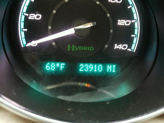 1G1ZF57559F217700 - 2009 CHEVROLET MALIBU HYB ბეჟი ფოტო 8