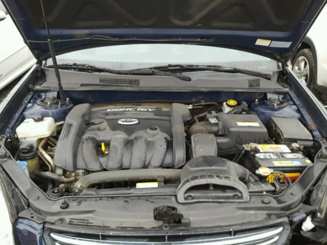 KNAGE123X75152455 - 2007 KIA OPTIMA BLUE photo 7